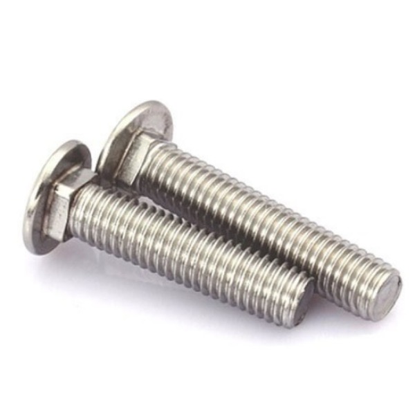 Stainless steel carriage bolts